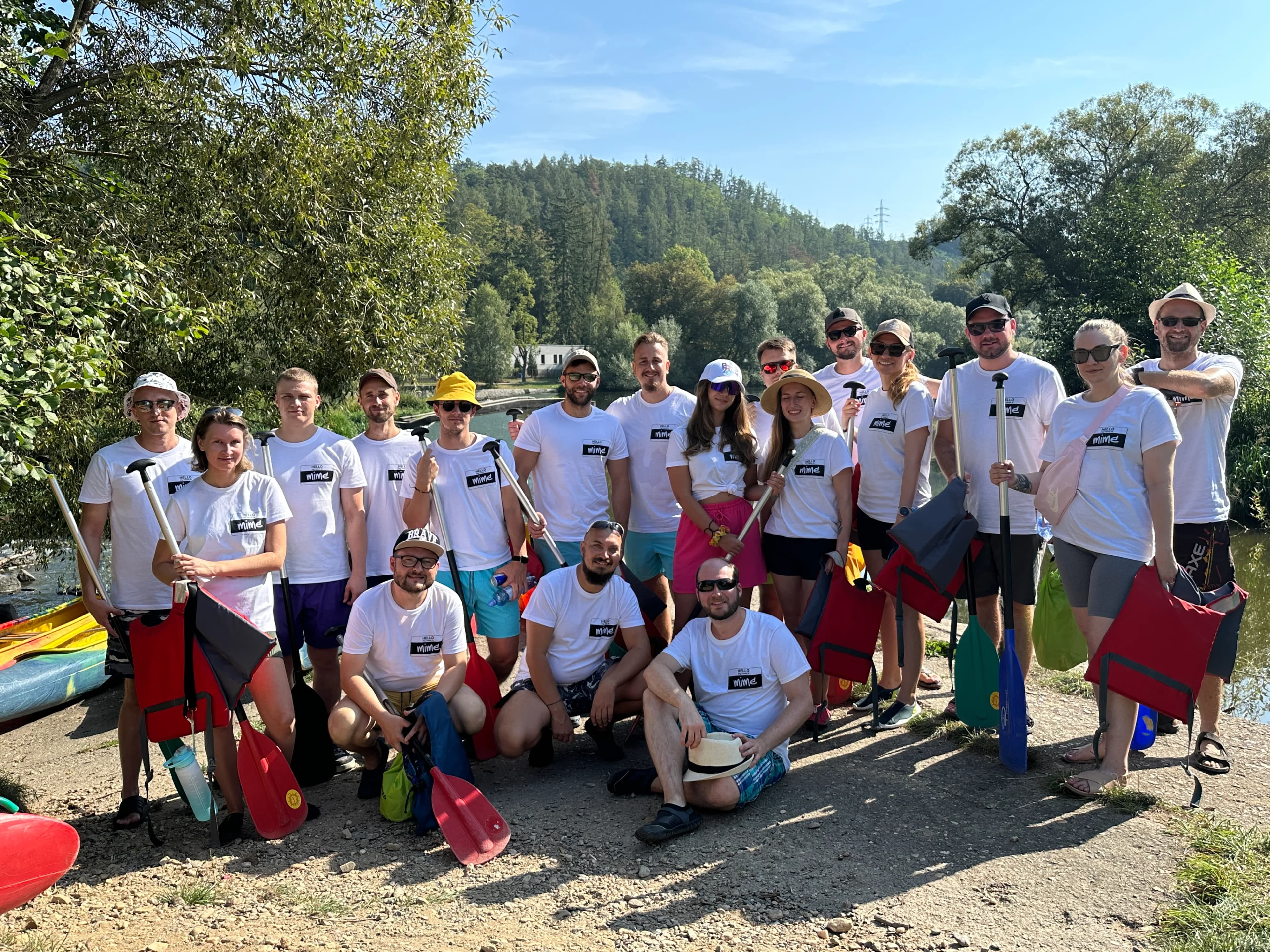 MIME digital - outdoor teambuilding